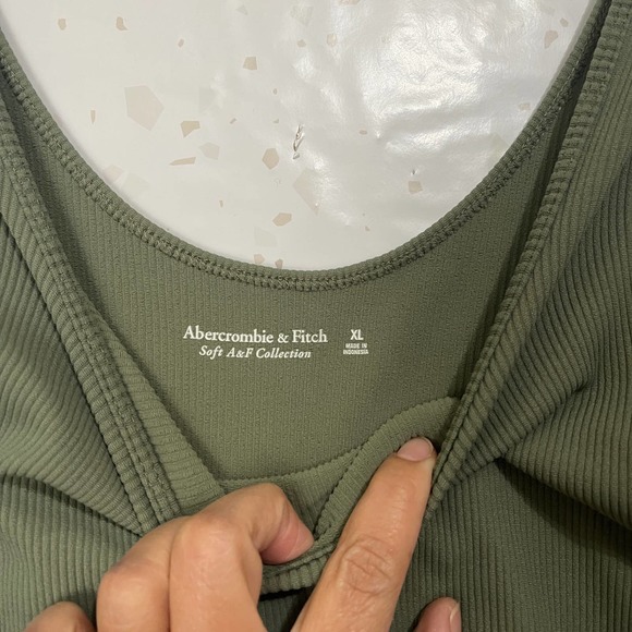 Abercrombie 90’s seamless ribbed tank bodysuit - Picture 5 of 6